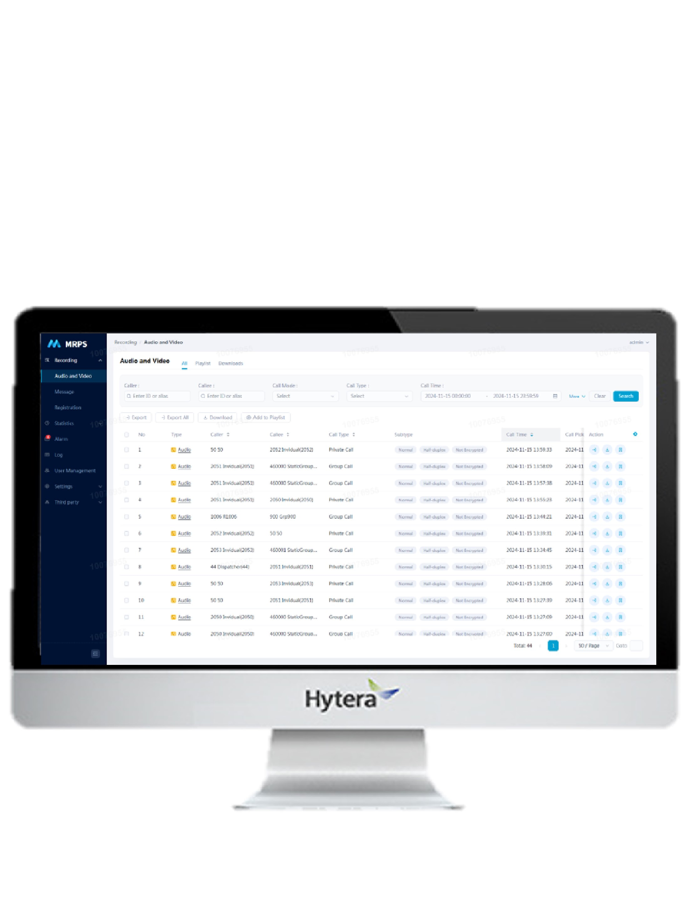 Hytera MRPS hero view